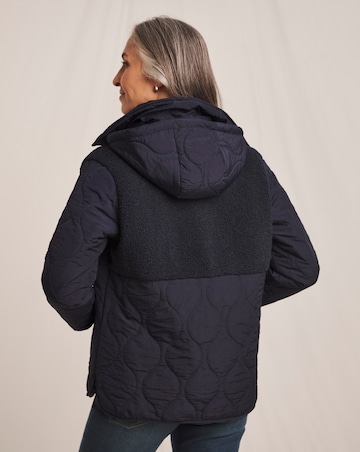 Julipa Borg Quilted Short Coat