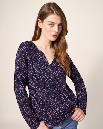 White Stuff Nelly Long Sleeve T Shirt