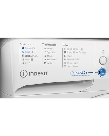 Indesit BWE 81496X WV UK 8kg, 1400rpm, Washing Machine + Install - White