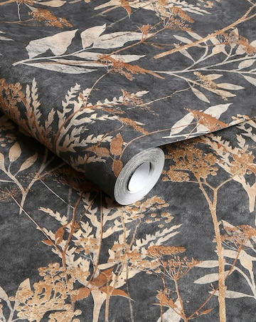 Superfresco Easy Solstice Black Gold Wallpaper