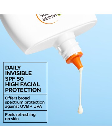 Garnier Ambre Solaire Super UV Refreshing Water Fluid - Invisible