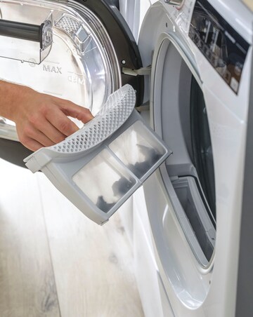 Hoover H-Dry 350 HRE H10N2TBE-80 10kg Heat Pump Dryer - White + Installation