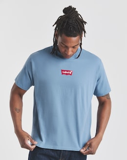 Levi's Short Sleeve Vintage Fit Badge T-Shirt - Blue