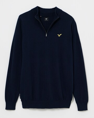 Voi Storm 1/2 Zip Knitted Jumper