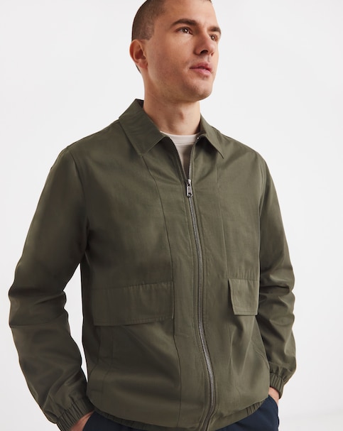 Peached Smart Harrington - Khaki