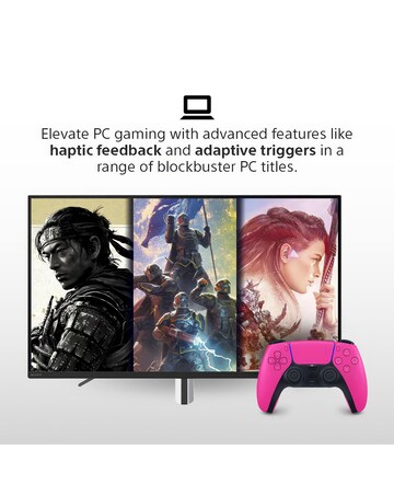 PS5 DualSense Controller - Nova Pink