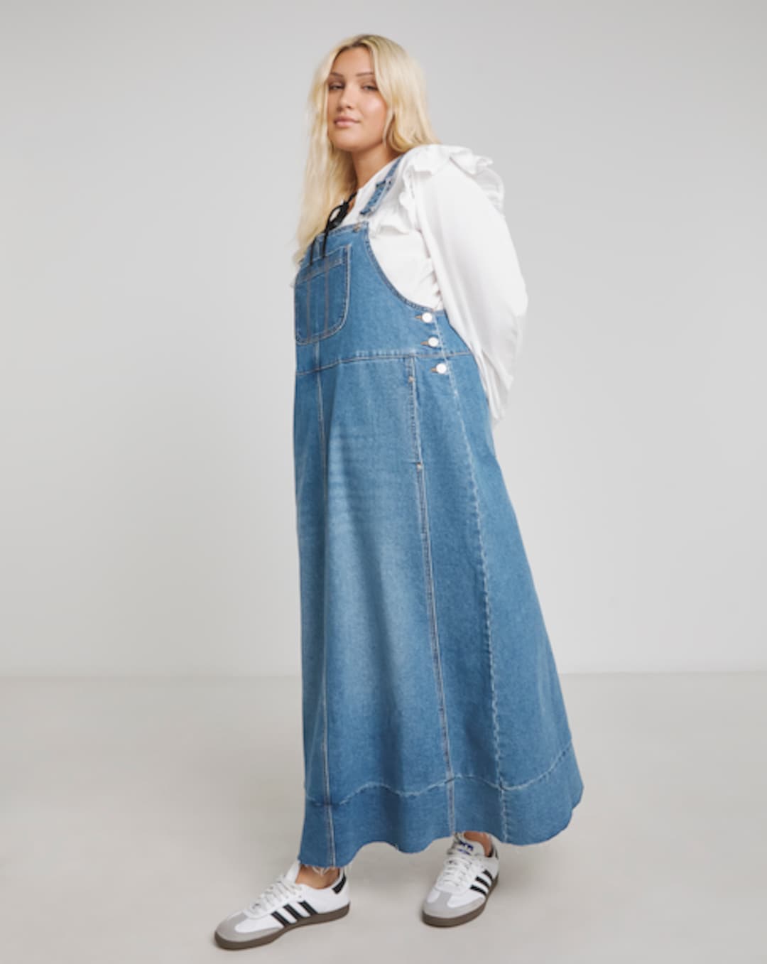 chinese dress ladies Amazon.com: Jean Jumper Dress for Women Pinafore Maxi Denim Aline Dresses  with Pockets Baggy Wide Hemline Adjustable Spaghetti Strap Bib Overall  Dresses Tea Length Elastic Empire Waist Midi Dress Streetwear : Clothing, main image 1