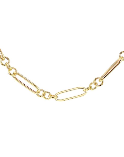 9CT Gold Hollow Figaro Paper Chain