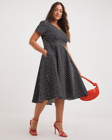 Joe Browns The Peggy Polka Dot Midi Dress | Ambrose Wilson