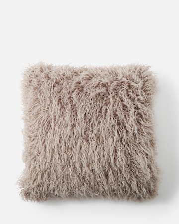 Mongolian Faux Fur Cushion
