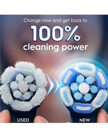 Oral-B iO Ultimate Clean Black Refill heads 4 Pack