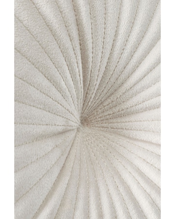 Catherine Lansfield Round Velvet Cushion