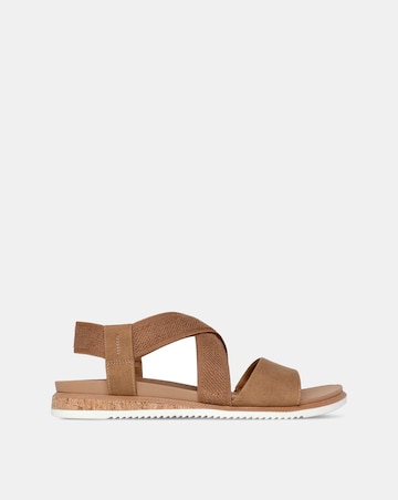 Skechers Chestnut Desert Kiss Elastic Sandals -Standard Fit (D)