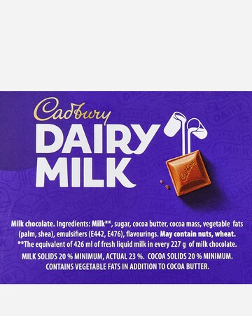 Dairy Milk Thank You Gift Chocolate Bar 850g