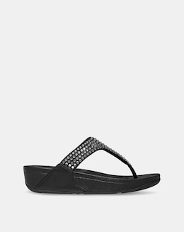 Fit Flop Lulu Crystal Toe-Post Sandals Standard Fit
