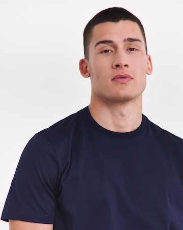 Premium 100% Mercerised T-Shirt- Navy