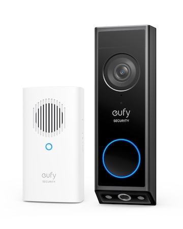 Eufy E340 2K Dual Video Doorbell with Chime