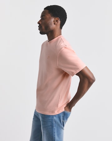 Union Garment Dyed Relaxed Fit T-Shirt- Washed Coral