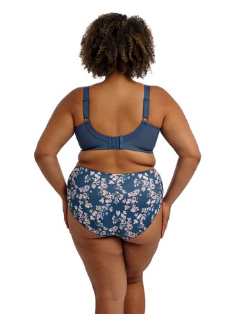 Goddess Kayla Full Fit Knicker Teal Blossom