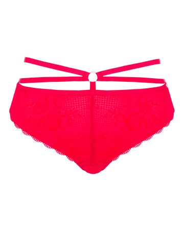 Figleaves Curve Beauty Strapping Mid Brazilian Brief - Red
