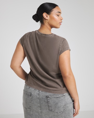 Simply Be Acid Wash Baby T-Shirt