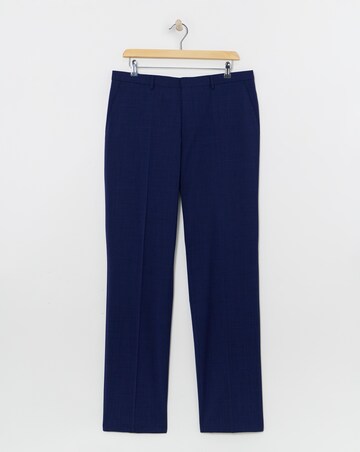 BOSS Navy Wool Mix Suit Trouser