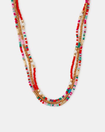 Accessorize 3-Pack Skinny Beaded Necklaces