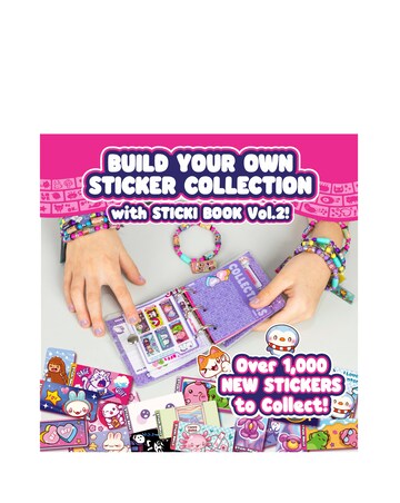 Sticki Rolls Series 2 Sticki Book Pack