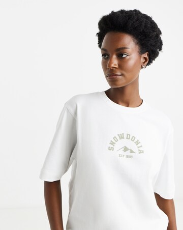 Snowdonia Graphic Oversized T-Shirt