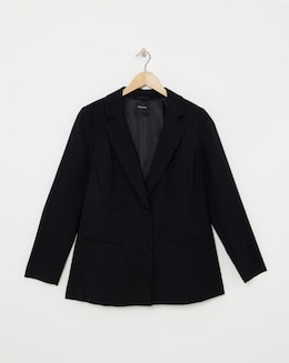 Adjustable Cinched Waist Blazer