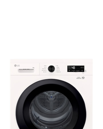 LG X 10 RHX1009NWK 9kg Heat Pump Tumble Dryer - White