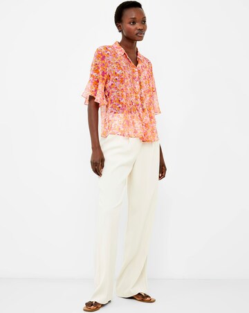 French Connection Cass Hallie Crinkle Pintuck