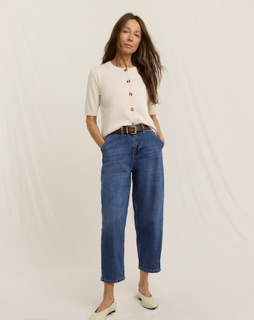 Julipa Short Sleeve Cotton Cardigan