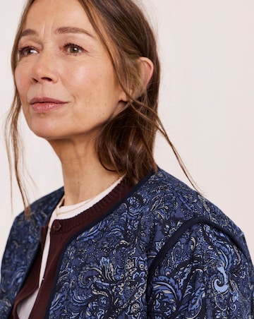 Julipa Quilted Paisley Reversible Jacket