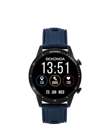 Sekonda Active Go 45mm Smart Watch - Navy