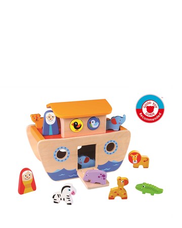 Tooky Toy Wooden Noah's Ark