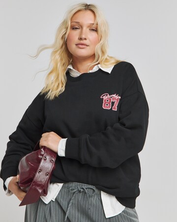 Black Brooklyn Graphic Sweatshirt