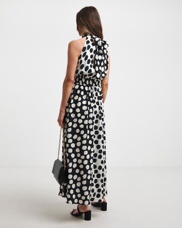 Joe Browns Stunning Halterneck Polka Dot Maxi Dress