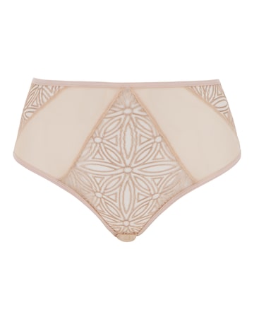 Contemporary Geo Lace Full Fit Brief