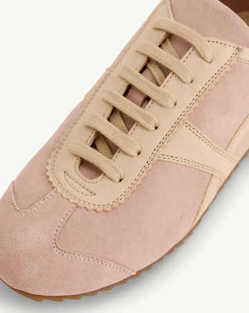 Nobodys Child Pink Suede Trainers - Standard Fit (D)