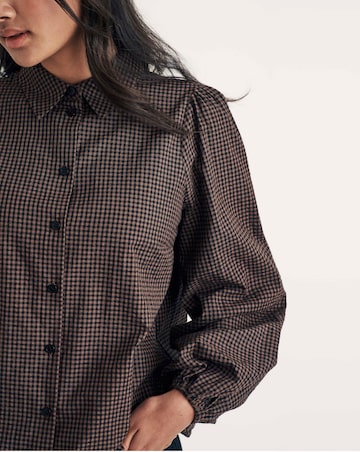 Nobody's Child Gingham Check Della Shirt
