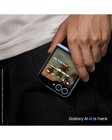 Samsung Galaxy Z Flip6 256GB 5G - Silver Shadow - Galaxy AI