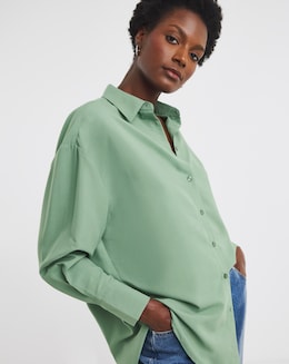 Oversized Modal Shirt