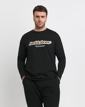 Jack & Jones Vesterbro Logo T-Shirt - Black