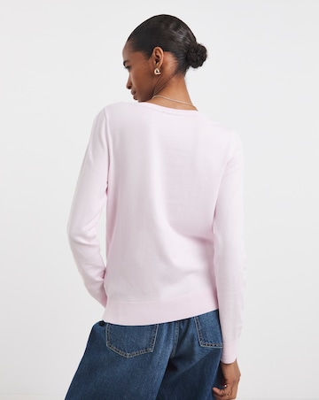 Tommy Hilfiger Jersey Stitch Long Sleeve Boat Neck Sweater