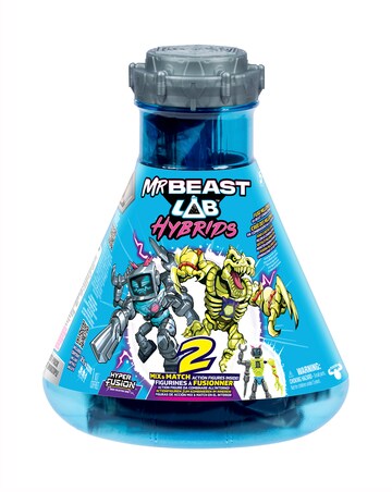MrBeast Lab Hybrids Multipack Lab-Bot vs Gid Skeleton Figures