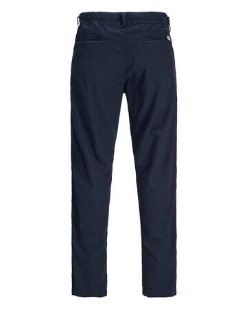 Jack & Jones Kane Linen Blend Trouser - Navy