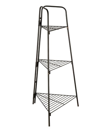 3 Tier Corner Plant Shelves