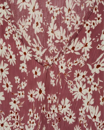 Mango Floral Shoulder Ruffle Top