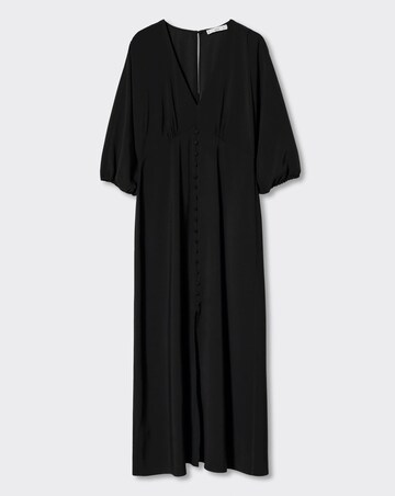 Mango Buttoned Midi Dress